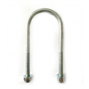 M8 Round U Bolt for 1 Inch - 25mm Pipe Size
